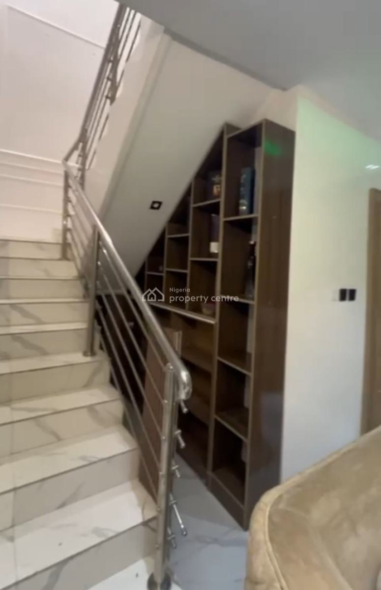 Luxury Furinished 4 Bedroom Terace Duplex with Bq, Sittout,tarred Rd,, By Coza(tarred Rd), Guzape District, Abuja, Flat / Apartment for Rent