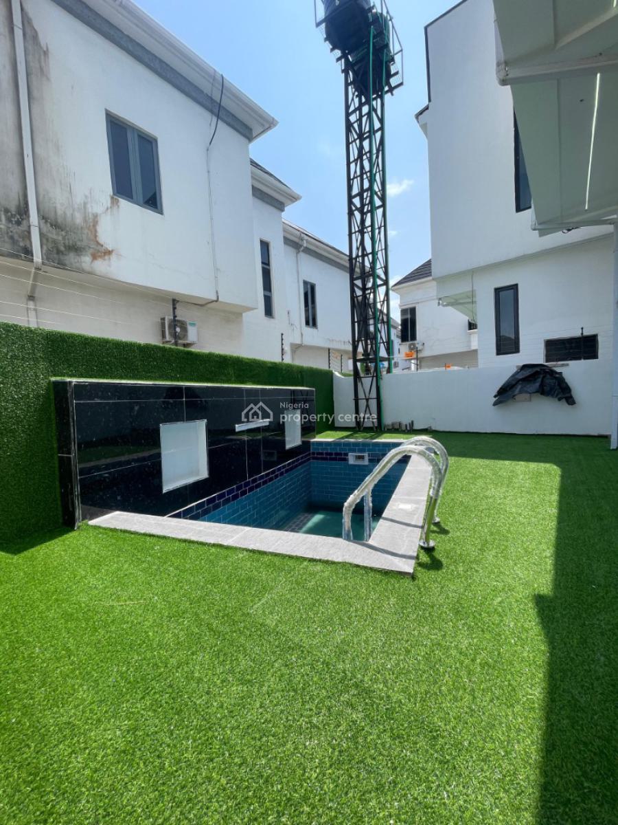 5 Bedrooms Fully Detached Duplex with Swimming Pool, 2nd Roll Gate, Lekki, Lagos, Detached Duplex for Sale
