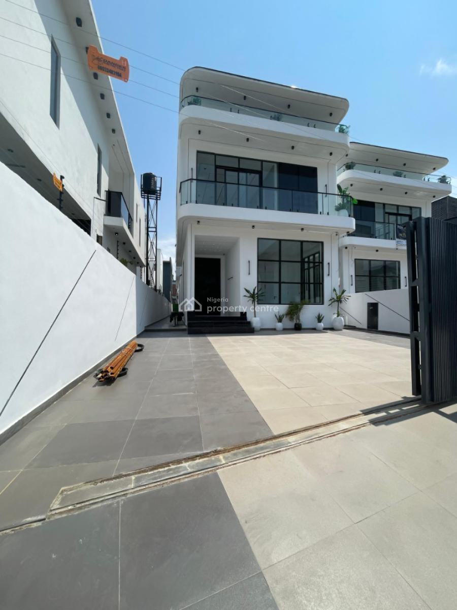 5 Bedrooms Fully Detached Duplex with Swimming Pool, 2nd Roll Gate, Lekki, Lagos, Detached Duplex for Sale