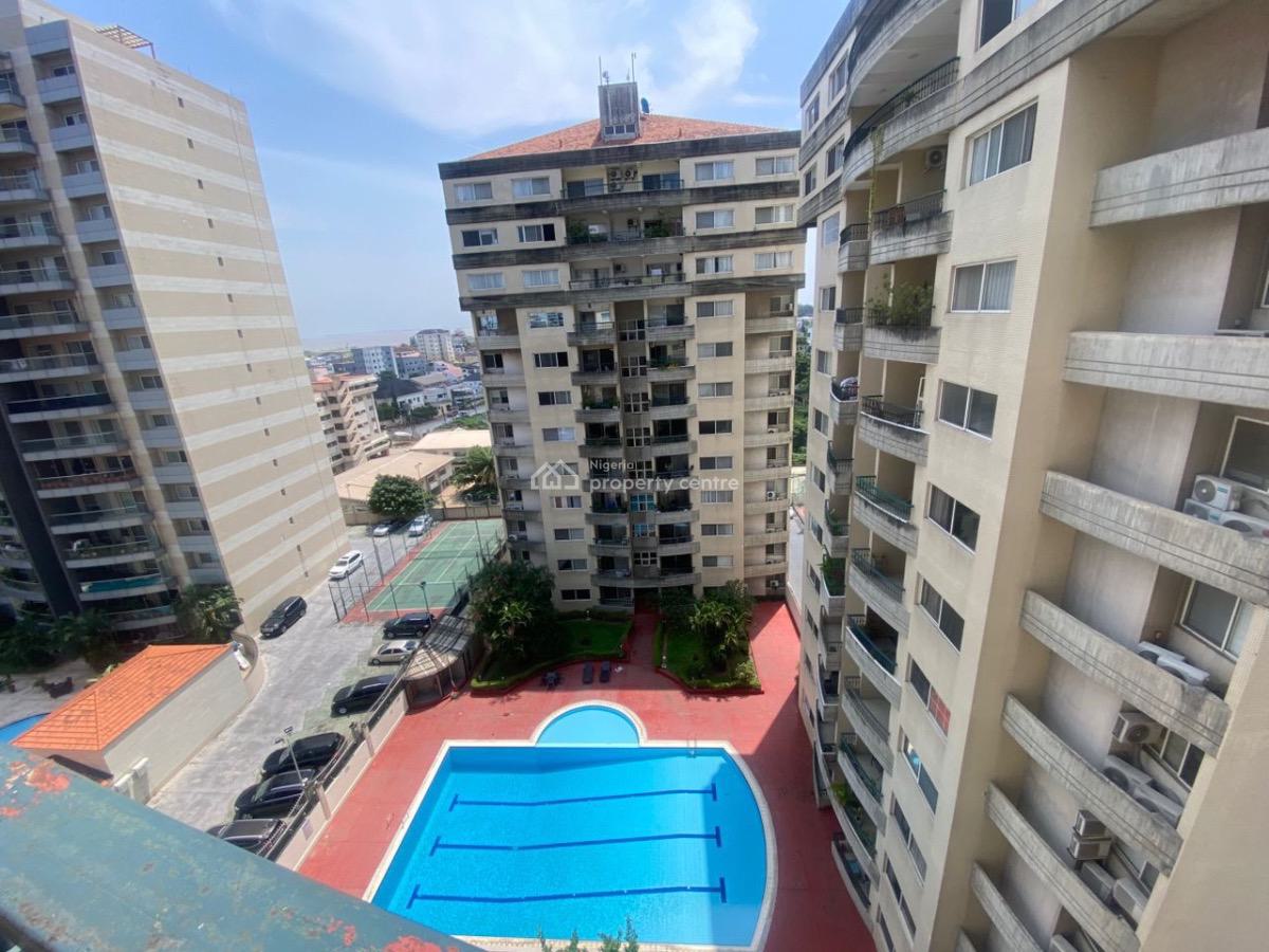 Well Finished 3 Bedroom Apartment + Bq, Swimming Pool, Gym, Elevator, Gerald Road, Ikoyi, Lagos, Flat / Apartment for Rent