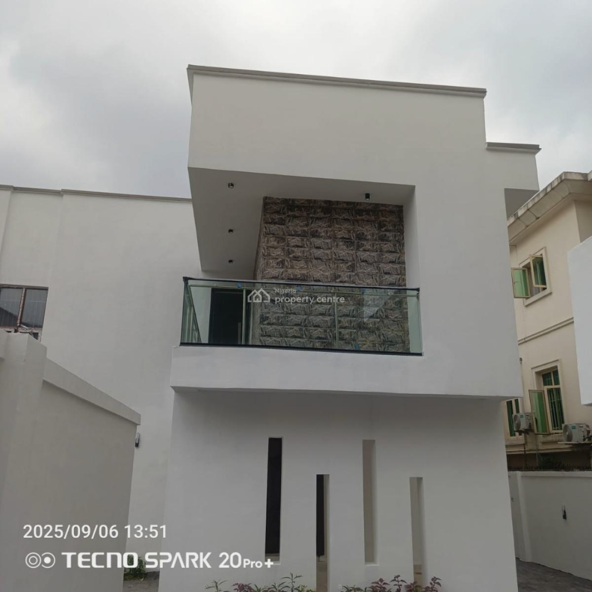 6 Bedroom Mansion  with Bq,pool, on 600sqm for 2b, Ikeja Gra, Ikeja, Lagos, Detached Duplex for Sale