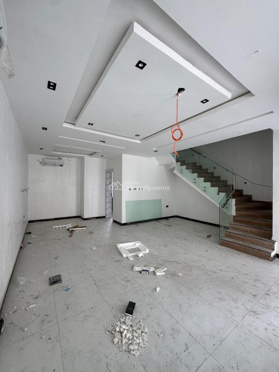 Aesthetic 5 Bedroom Terrace Duplex with Pool Gym Bq, Ikate, Lekki, Lagos, Terraced Duplex for Sale