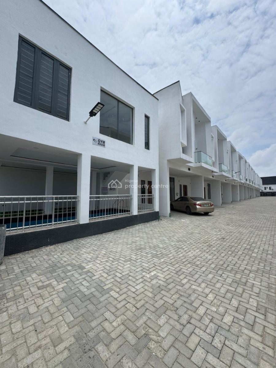4 Bedroom Terrace Duplex with Swimming Pool, Gym, Only One Unit Left of The Spacious Luxury Home, Vgc, Lekki, Lagos, Terraced Duplex for Sale