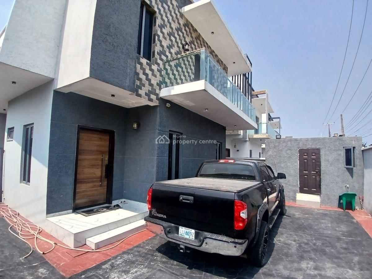 Fully Furnished 4bedroom Detached Duplex with a Room Bq, Lekki Scheme 2 By Abraham Adesanya Road, Lekki, Lagos, Detached Duplex for Rent