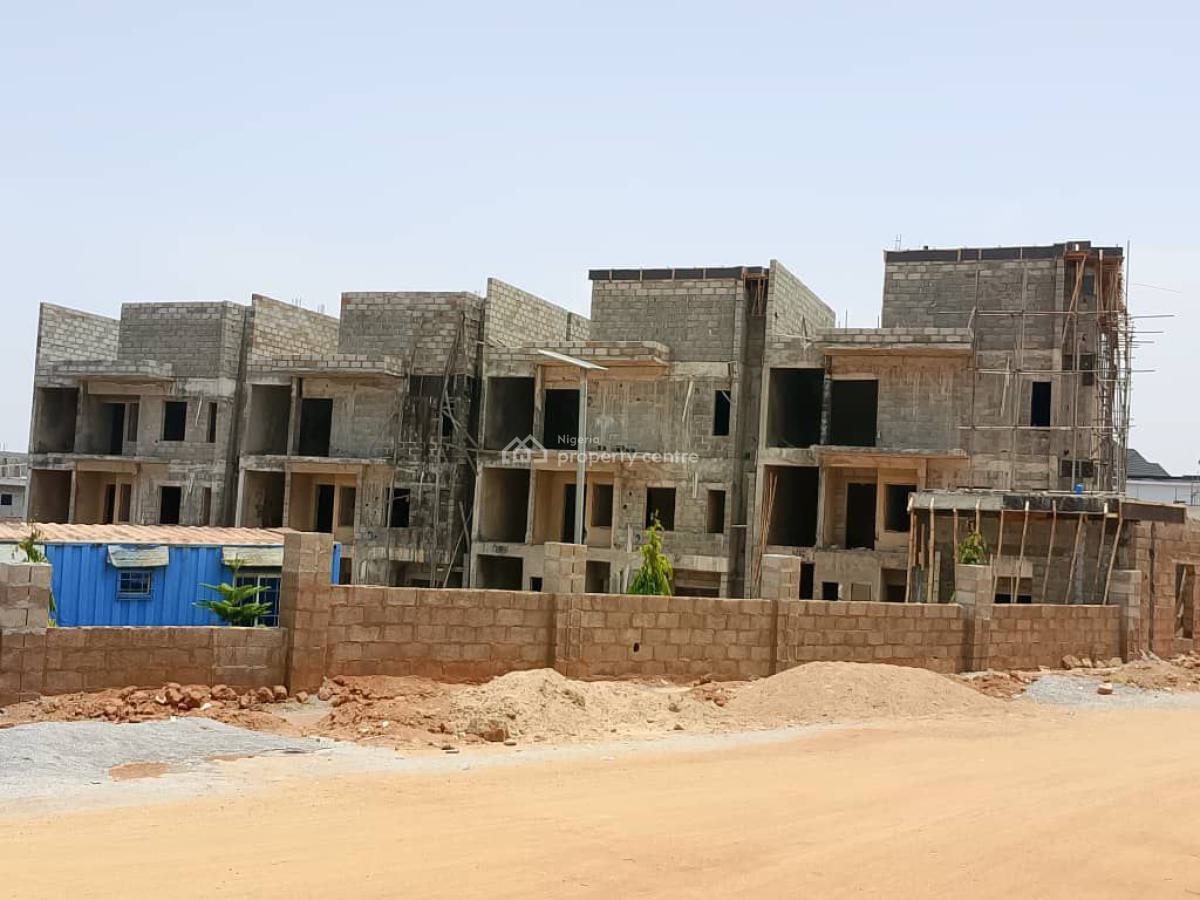 9 Units of 5-bedroom Terrace Triplexes with Bq, Katampe Extension, Katampe, Abuja, House for Sale