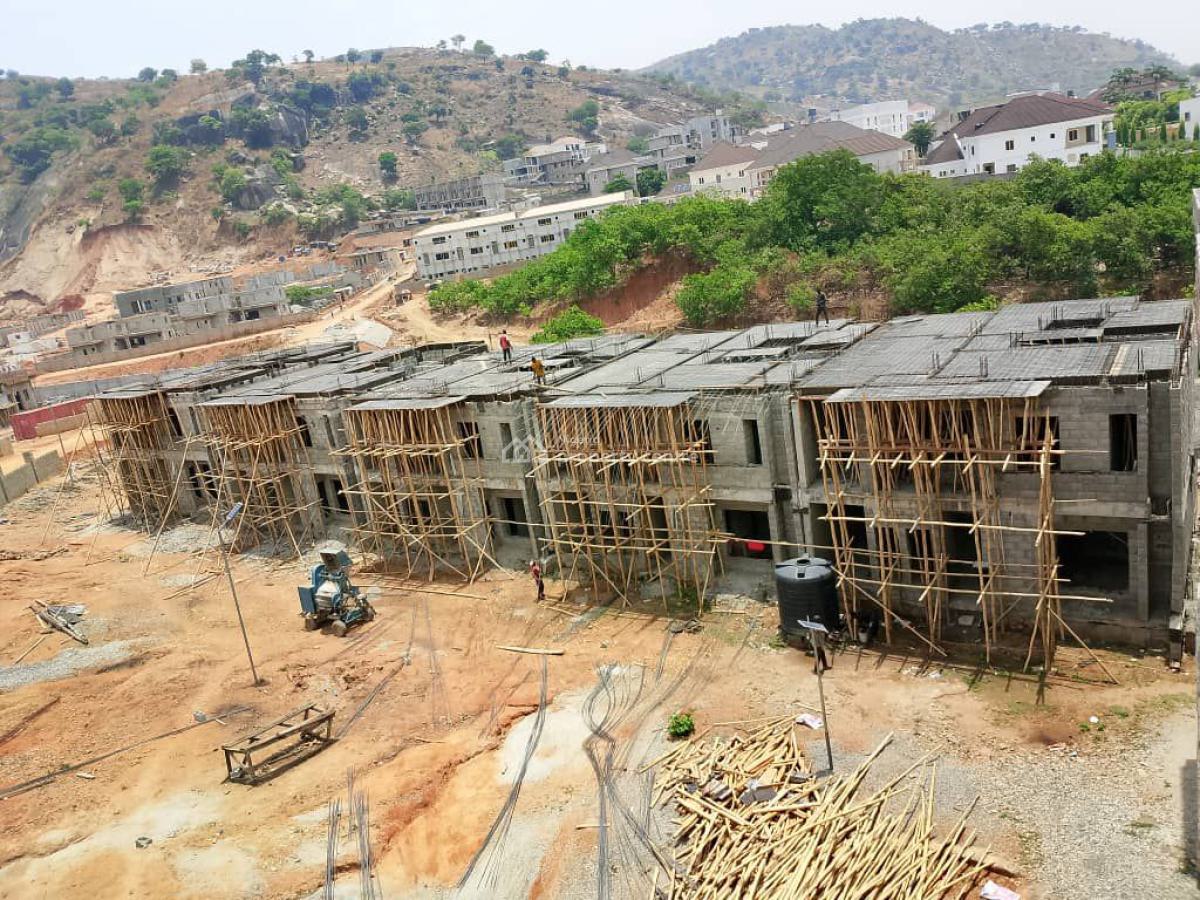 9 Units of 5-bedroom Terrace Triplexes with Bq, Katampe Extension, Katampe, Abuja, House for Sale