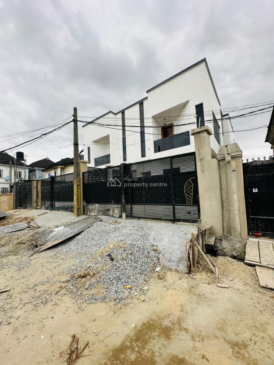 Magnificently Built 4 Bedroom Semi Detached Duplex Plus Bq, Gbagada, Lagos, Semi-detached Duplex for Sale