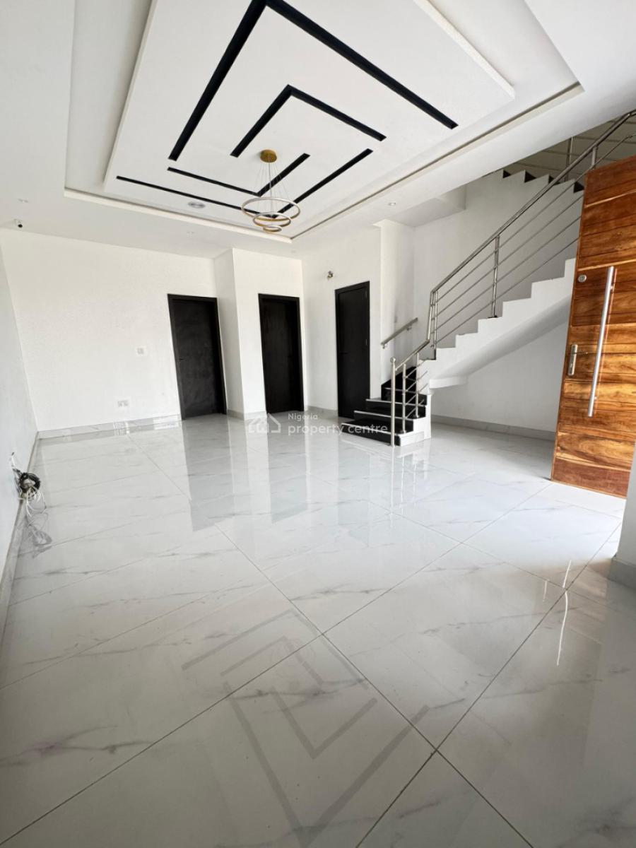 4bedroom Semi Detached Duplex with a Bq, Chevron, Lekki, Lagos, Semi-detached Duplex for Sale
