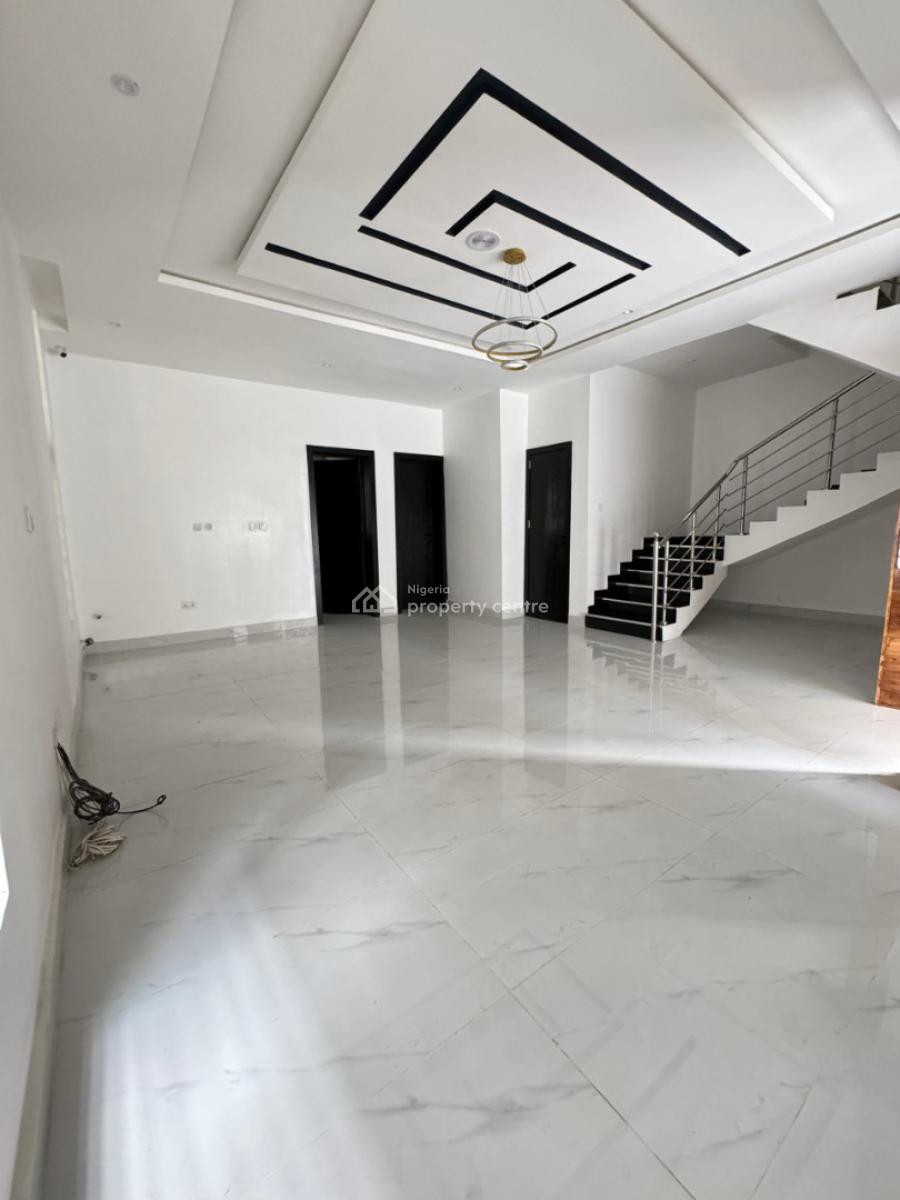 4bedroom Semi Detached Duplex with a Bq, Chevron, Lekki, Lagos, Semi-detached Duplex for Sale