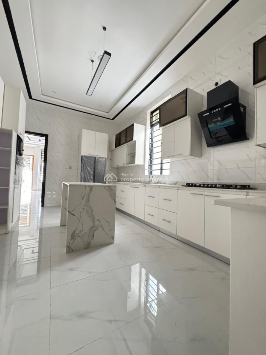 4bedroom Semi Detached Duplex with a Bq, Chevron, Lekki, Lagos, Semi-detached Duplex for Sale