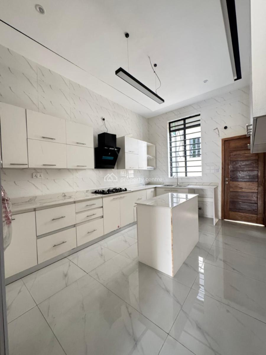 4bedroom Semi Detached Duplex with a Bq, Chevron, Lekki, Lagos, Semi-detached Duplex for Sale