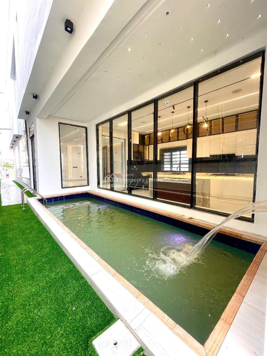 Sparklingly Beautiful 5 Bedroom Detached Duplex with Swimming Pool, Bq, Ajah, Lagos, Detached Duplex for Sale