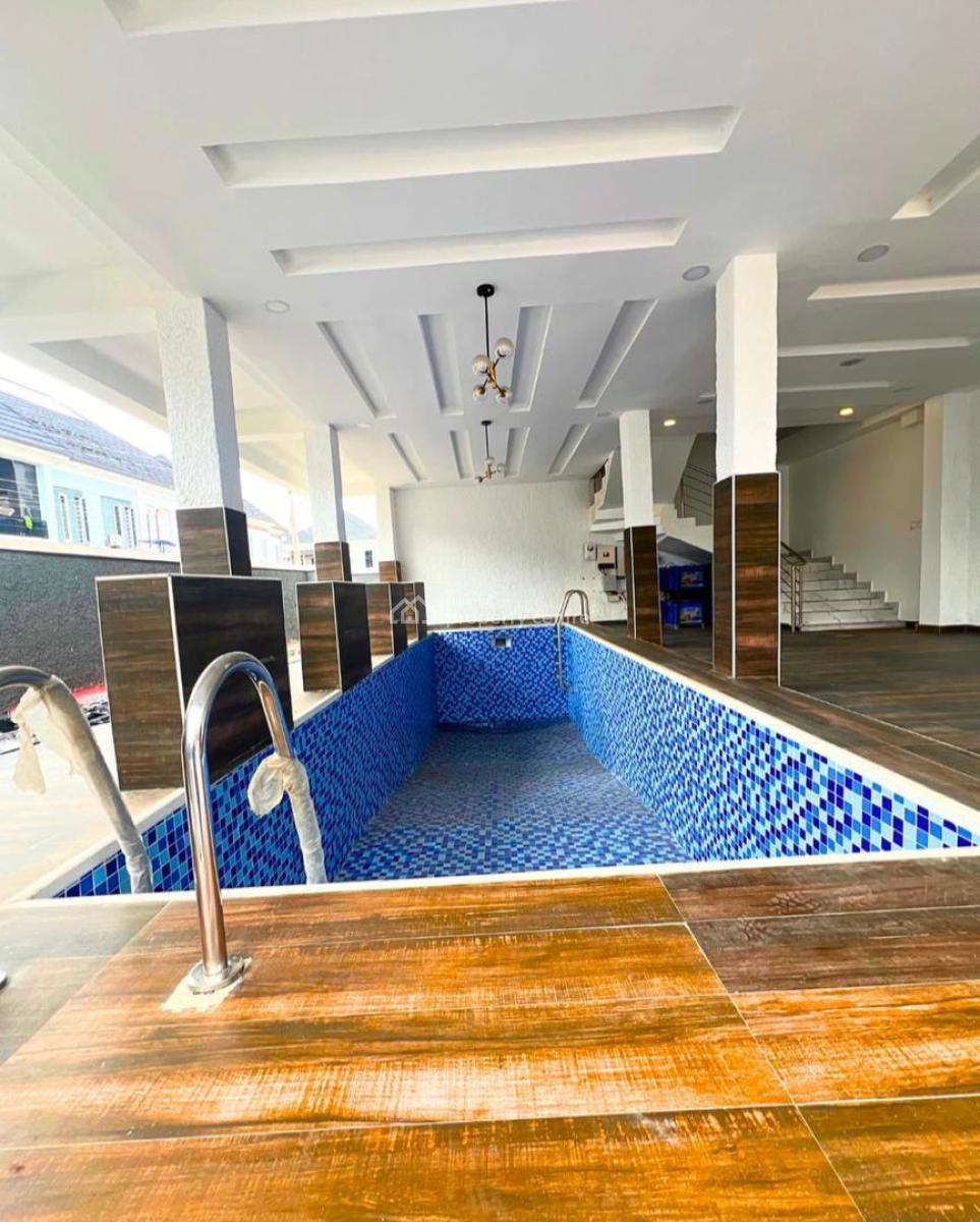 Lovely 4 Bedroom Terrace Duplex with a Bq , Swimming Pool, Gym, Chevron, Lekki, Lagos, Terraced Duplex for Sale