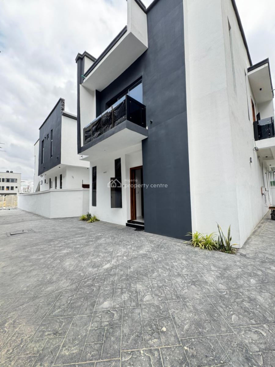 4 Bedroom Fully Detached Duplex with a Bq, Chevron, Lekki, Lagos, Detached Duplex for Sale