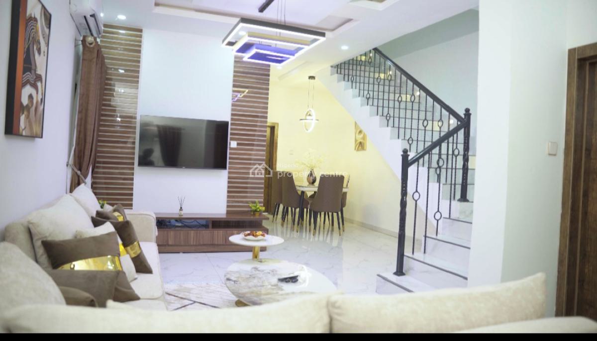Lovely 4 Bedrm Semi Detach Duplex, Wasimi Estate, Off Bank Anthony Way, Maryland, Maryland, Lagos, Semi-detached Duplex Short Let