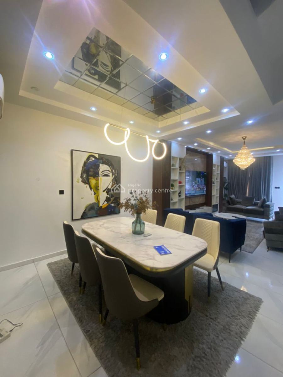 Beautiful 4 Bedrooms Terrace Apartment, Lekki Phase 1, Lekki, Lagos, Terraced Duplex Short Let