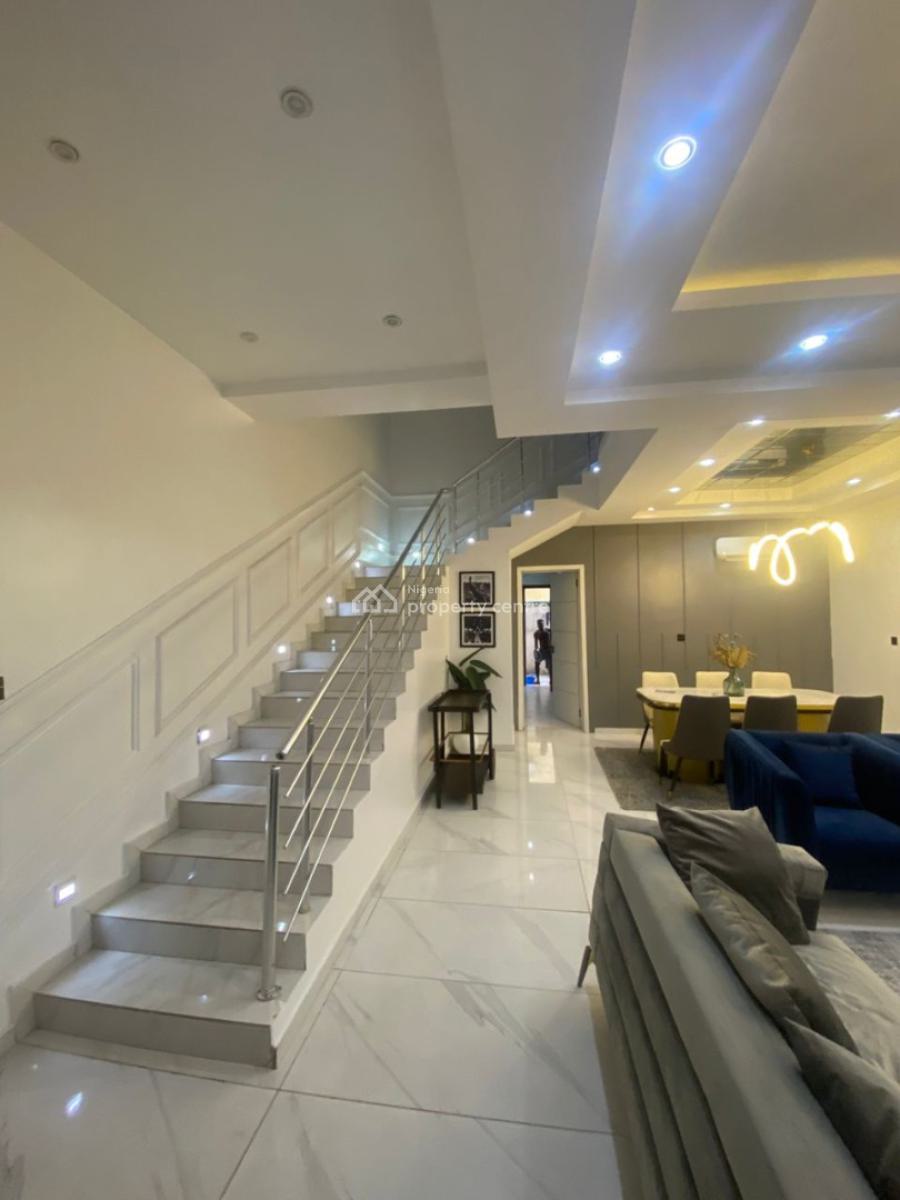 Beautiful 4 Bedrooms Terrace Apartment, Lekki Phase 1, Lekki, Lagos, Terraced Duplex Short Let