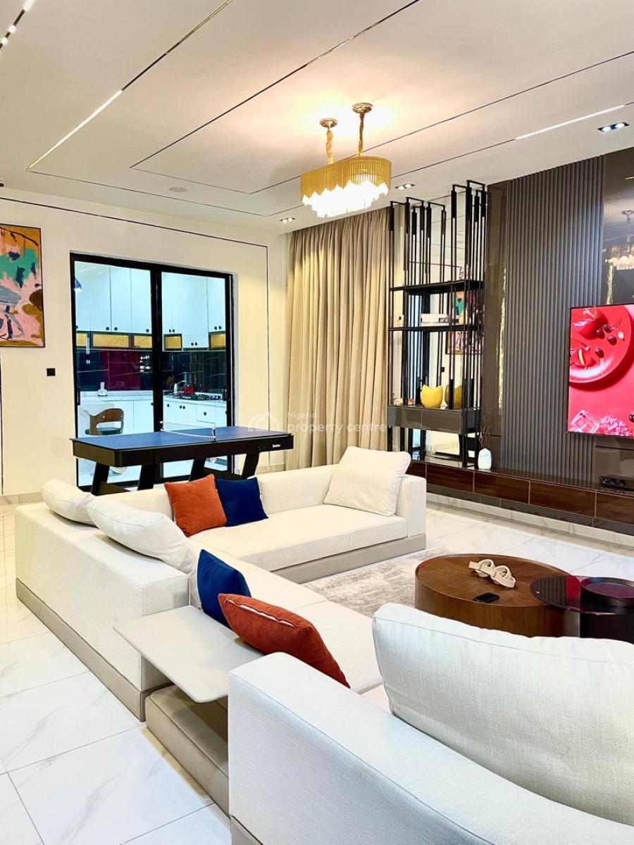 Very Neat Morden Day 2 Bedroom Apartment with Water View and Ikoyi Lin, Lekki Phase 1, Lekki, Lagos, Flat / Apartment Short Let