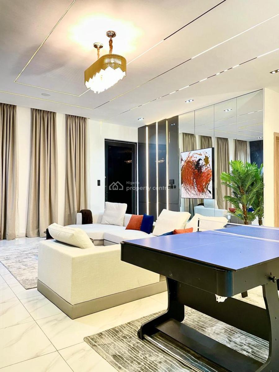 Very Neat Morden Day 2 Bedroom Apartment with Water View and Ikoyi Lin, Lekki Phase 1, Lekki, Lagos, Flat / Apartment Short Let