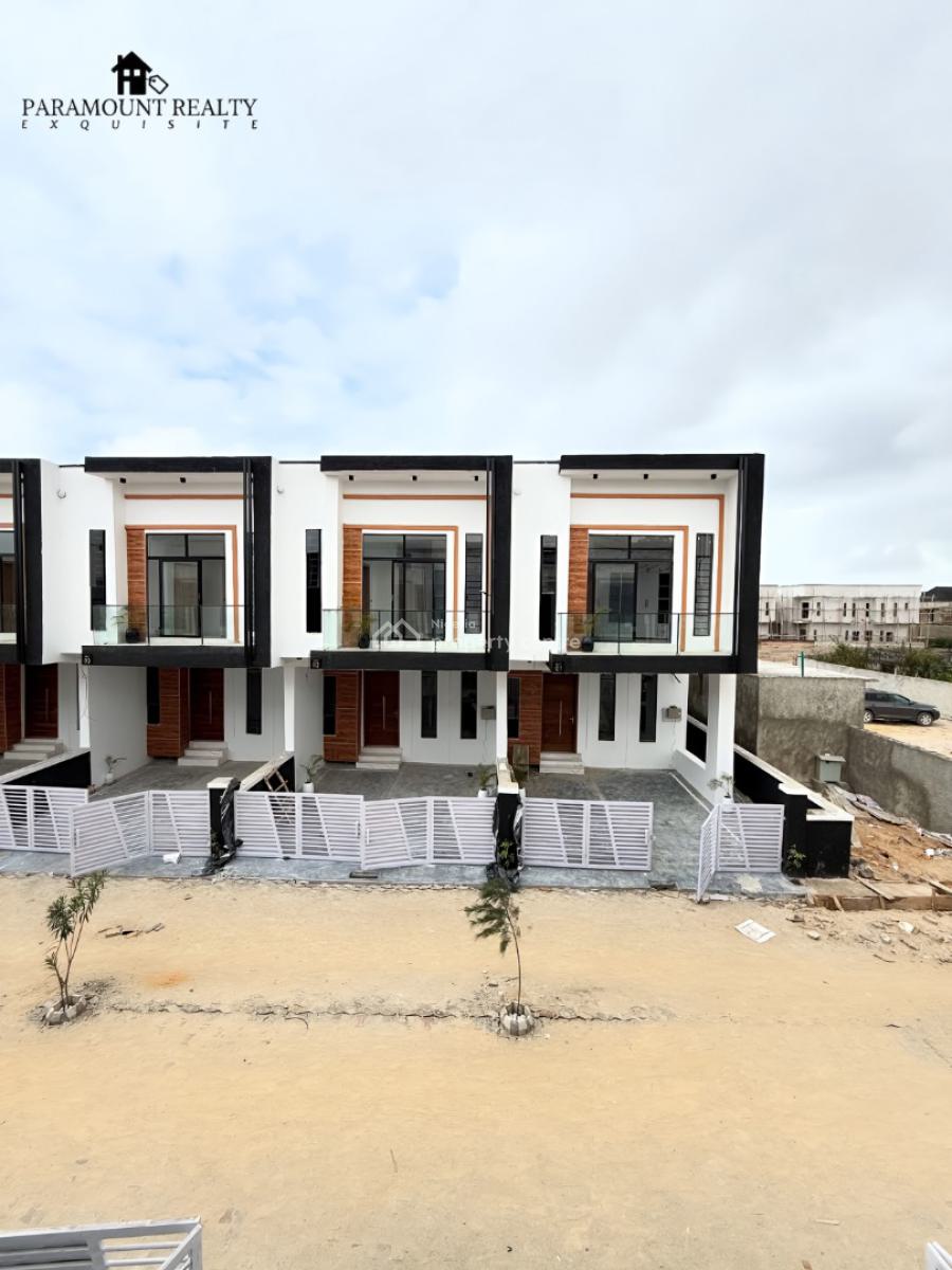 Luxurious Contemporary 3 Bedroom Deluxe Terraced Duplex with Bq, Ikota, Lekki, Lagos, Terraced Duplex for Sale