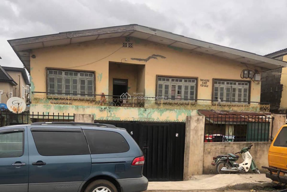 a Standard Storey Building on a Full Plot of Land, Shomolu, Lagos, Mixed-use Land for Sale