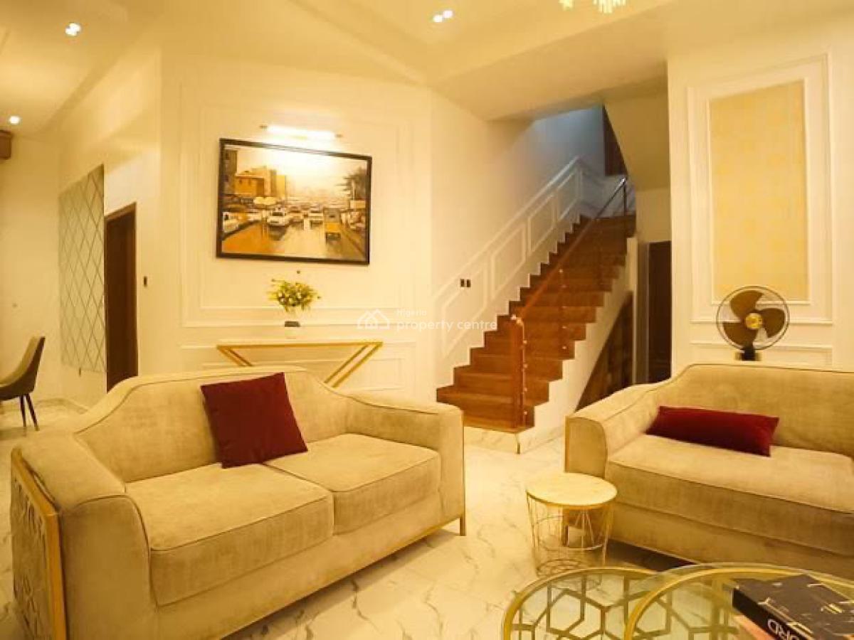 Luxury 4 Bed Duplex with Snooker, Jacuzzi and Fast Wifi, Available for Parties ( T & C Applies), Ikate, Lekki, Lagos, House Short Let