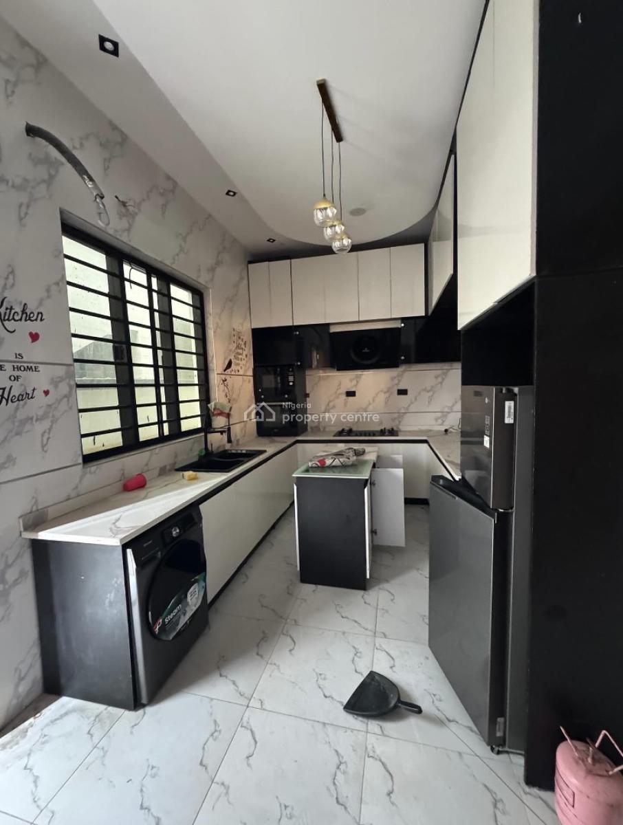 Lovely 4 Bedroom Detached Duplex with Bq, Chevron, Lekki, Lagos, Detached Duplex for Rent