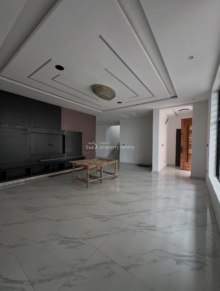 Lovely 5 Bedroom Detached Duplex with Swimming Pool and Bq, Chevron, Lekki, Lagos, Detached Duplex for Rent