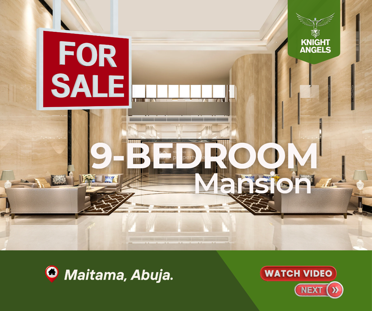 9-bedroom Exquisite Mansion, Maitama District, Abuja, House for Sale