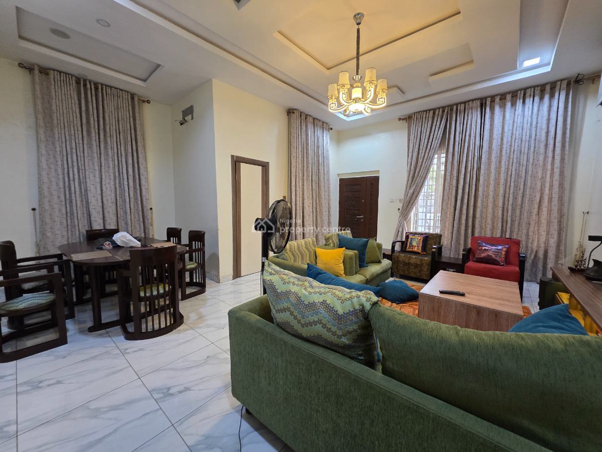 Lovely Four (4) Bedroom Semi-detached Duplex with a Bq, Chevron Tollgate, Lekki, Lagos, Semi-detached Duplex for Rent