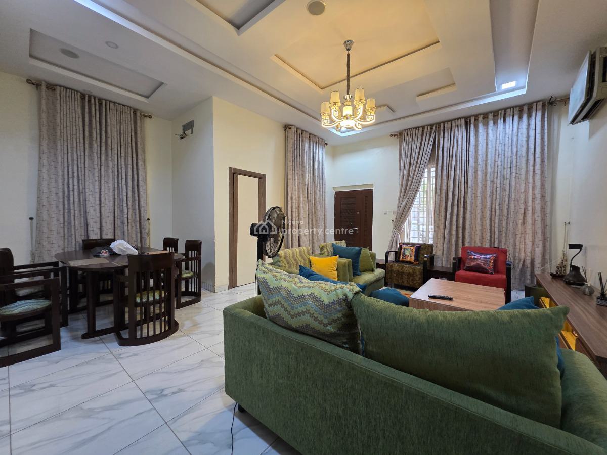 Lovely Four (4) Bedroom Semi-detached Duplex with a Bq, Chevron Tollgate, Lekki, Lagos, Semi-detached Duplex for Rent