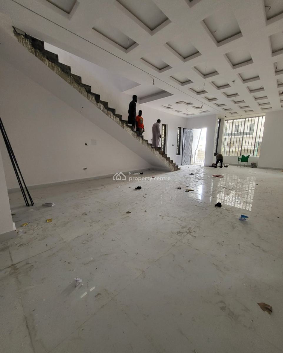 Newly Built 5 Bedrooms Fully Detached House with Bq, Inside an Estate, Sangotedo, Ajah, Lagos, Detached Duplex for Sale