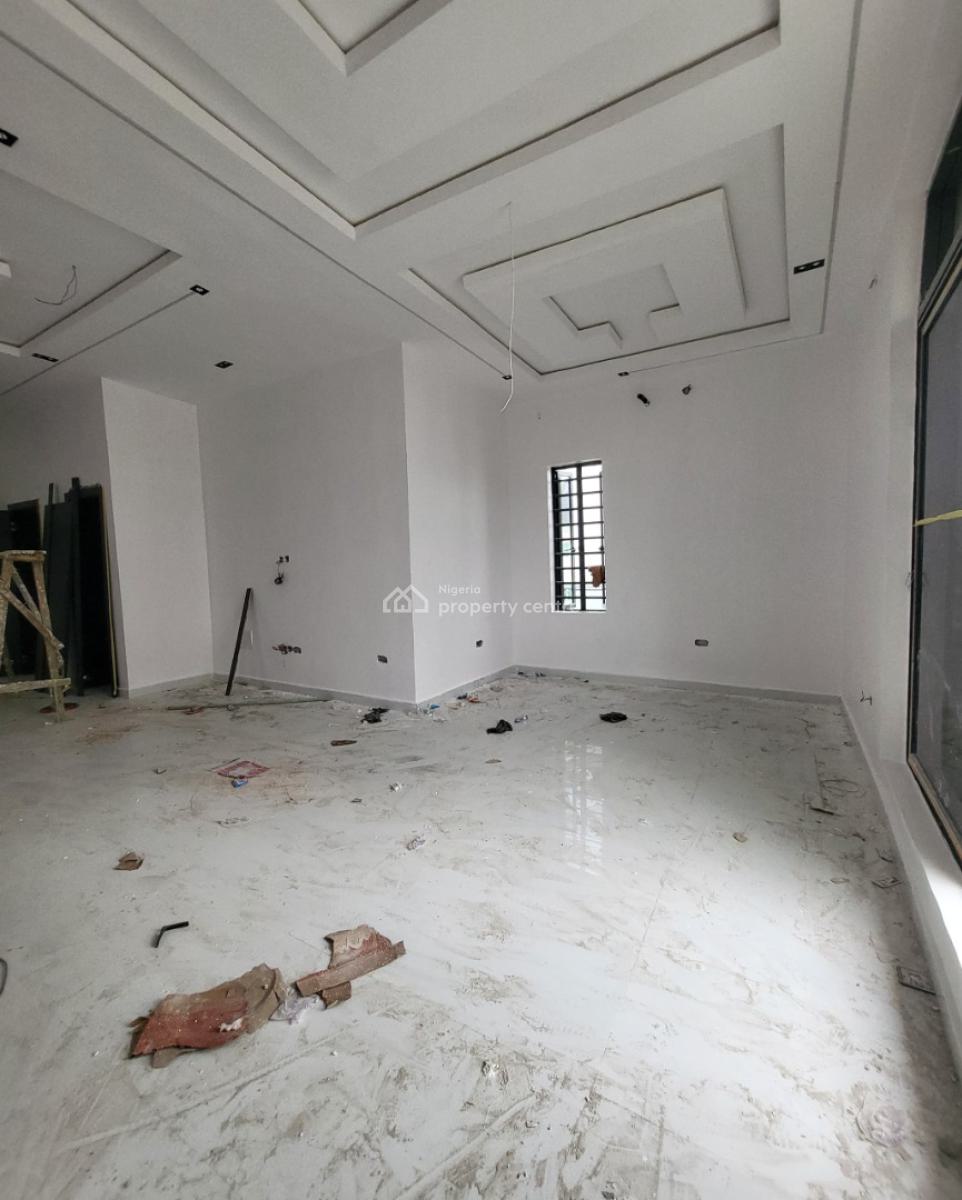 Newly Built 5 Bedrooms Fully Detached House with Bq, Inside an Estate, Sangotedo, Ajah, Lagos, Detached Duplex for Sale