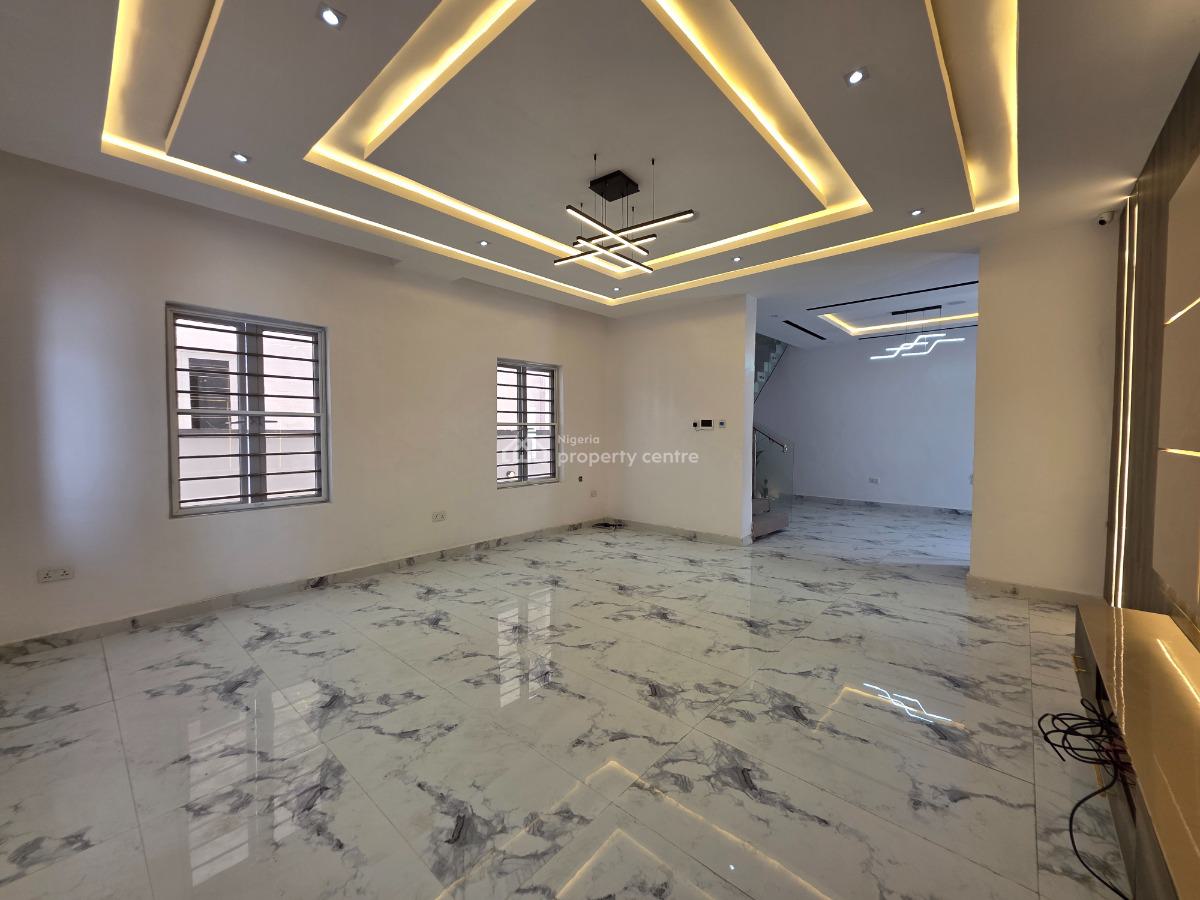Charming 5 Bedroom Detached Duplex with Pool, Cinema & Bq, Chevron, Lekki, Lagos, Detached Duplex for Sale