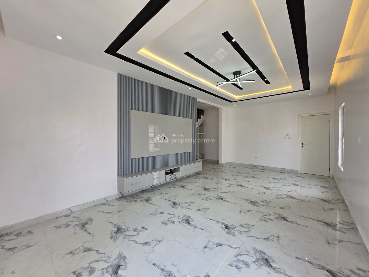 Charming 5 Bedroom Detached Duplex with Pool, Cinema & Bq, Chevron, Lekki, Lagos, Detached Duplex for Sale