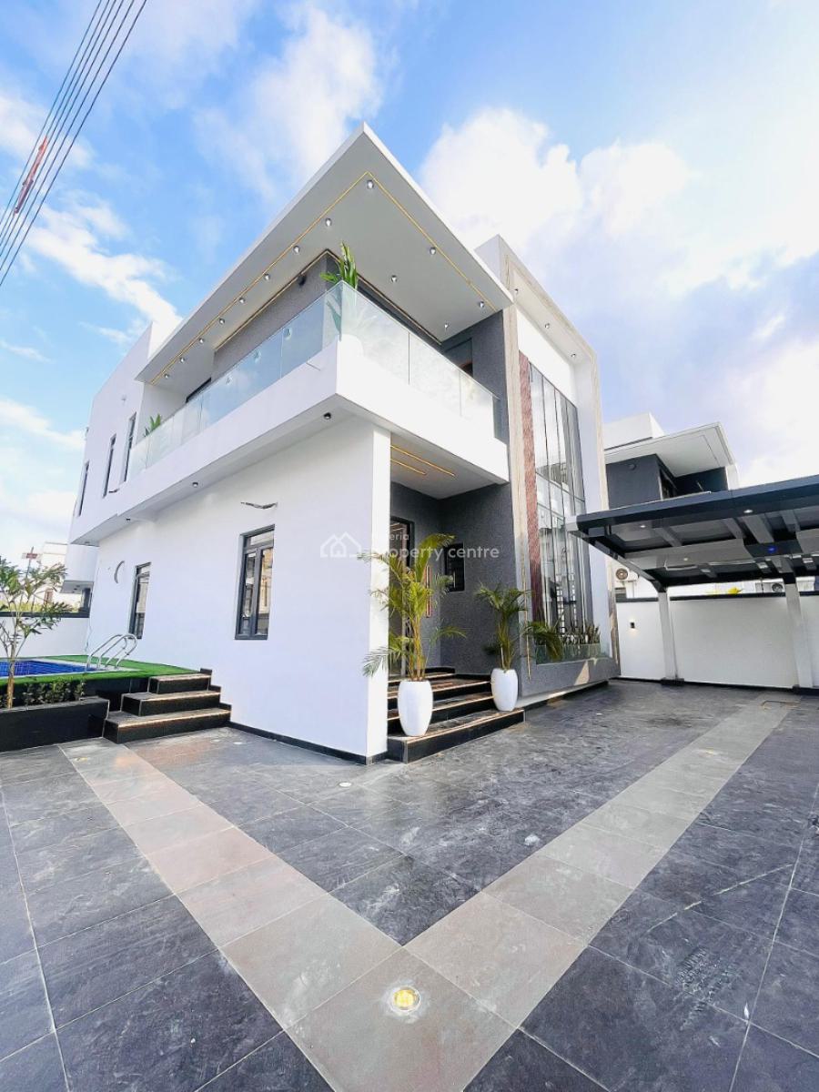 ️ *uniquely Designed 5 Bed Fully Detached Luxury Home with Poo, Ajah, Ajah, Lagos, Detached Duplex for Sale