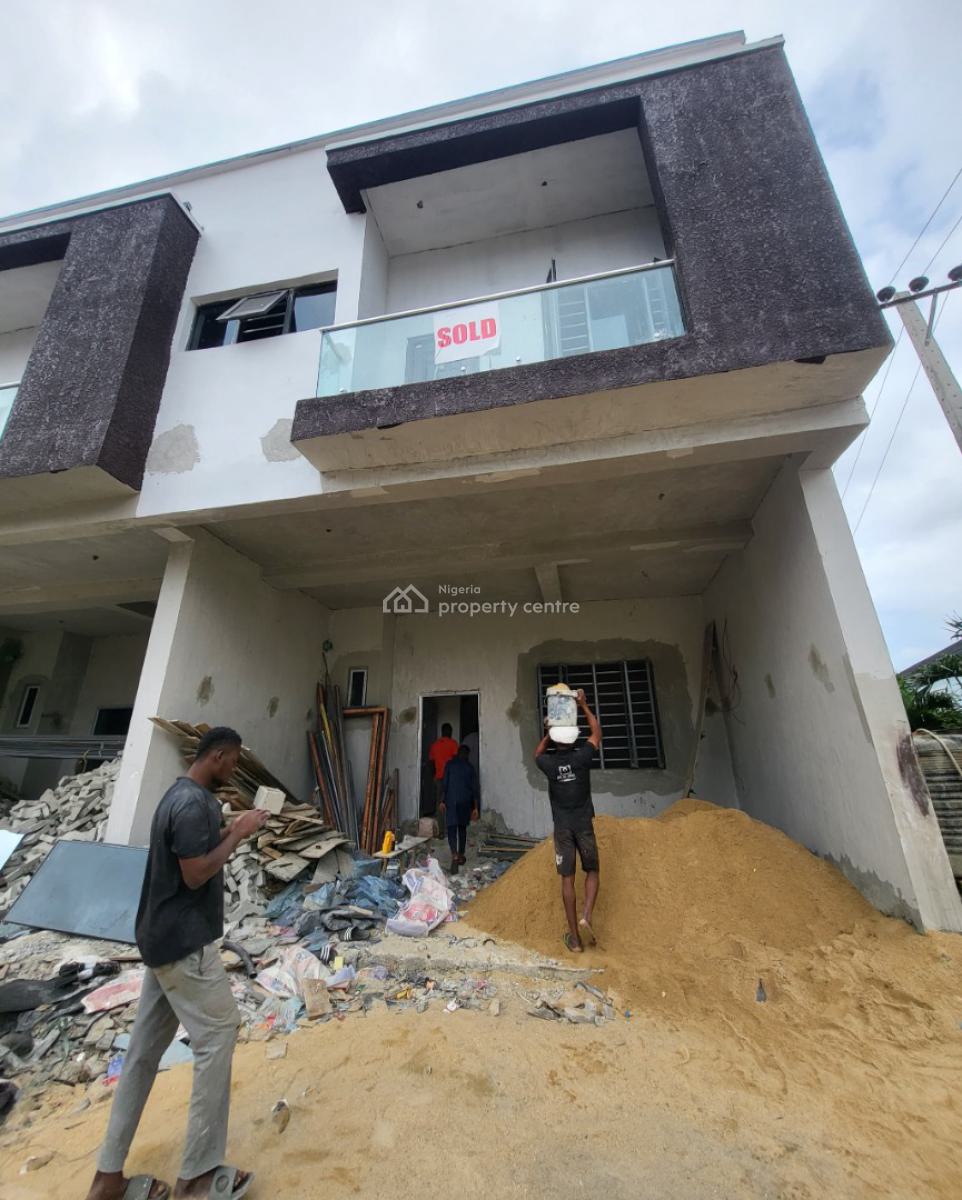 4 Bedrooms Terrace House, Sangotedo, Ajah, Lagos, Terraced Duplex for Sale