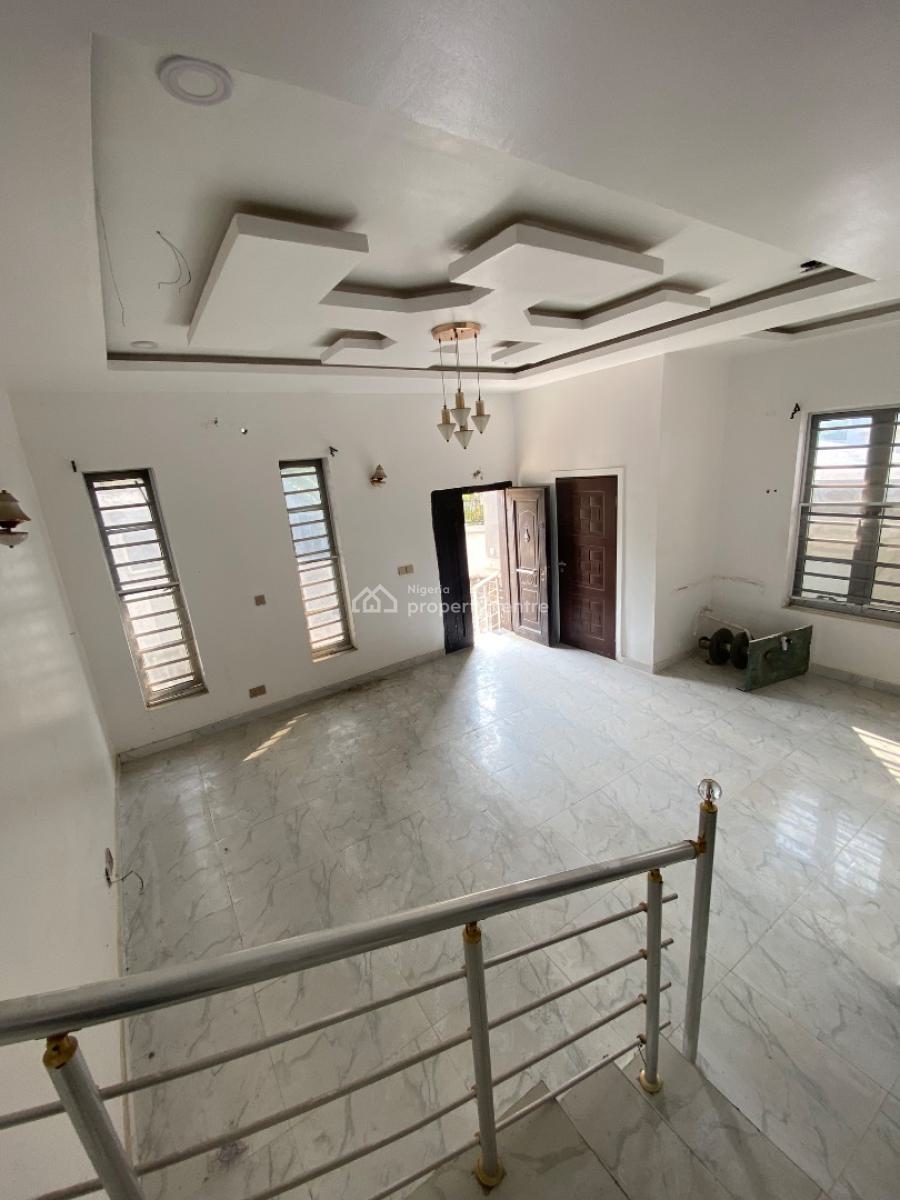 Distress 4bedroom Semidetached Duplex & Bq,big Compound,buy & Renovate, Lekki Palm City, Ajah, Lagos, House for Sale