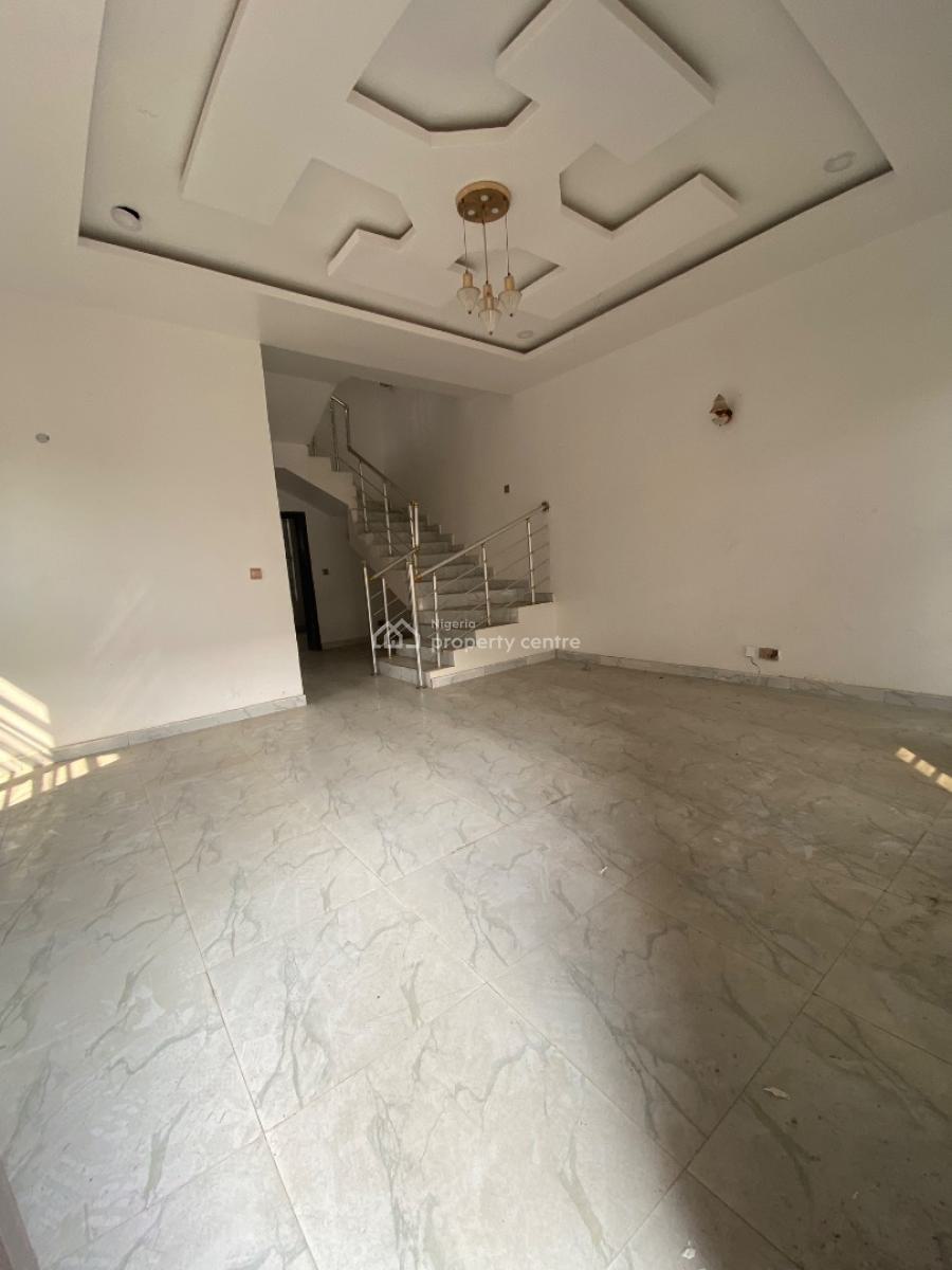 Distress 4bedroom Semidetached Duplex & Bq,big Compound,buy & Renovate, Lekki Palm City, Ajah, Lagos, House for Sale