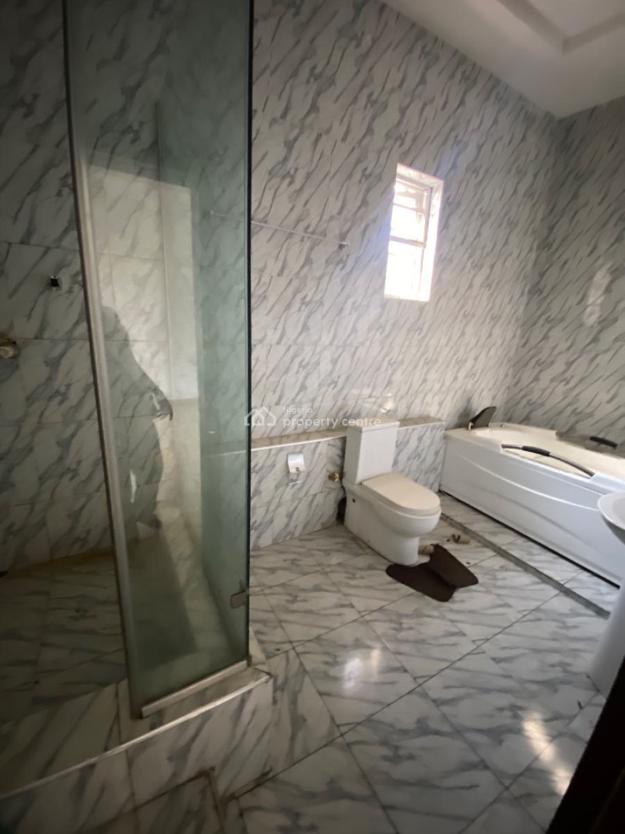 Distress 4bedroom Semidetached Duplex & Bq,big Compound,buy & Renovate, Lekki Palm City, Ajah, Lagos, House for Sale