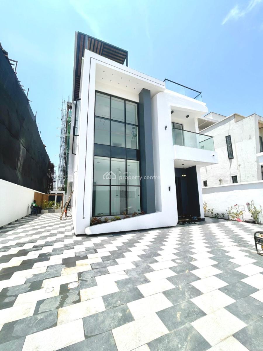 Outstanding Luxury 5 Bed Fully Detached Duplex with  Rooftop Terra, Lekki Phase 1, Lekki, Lagos, Detached Duplex for Sale