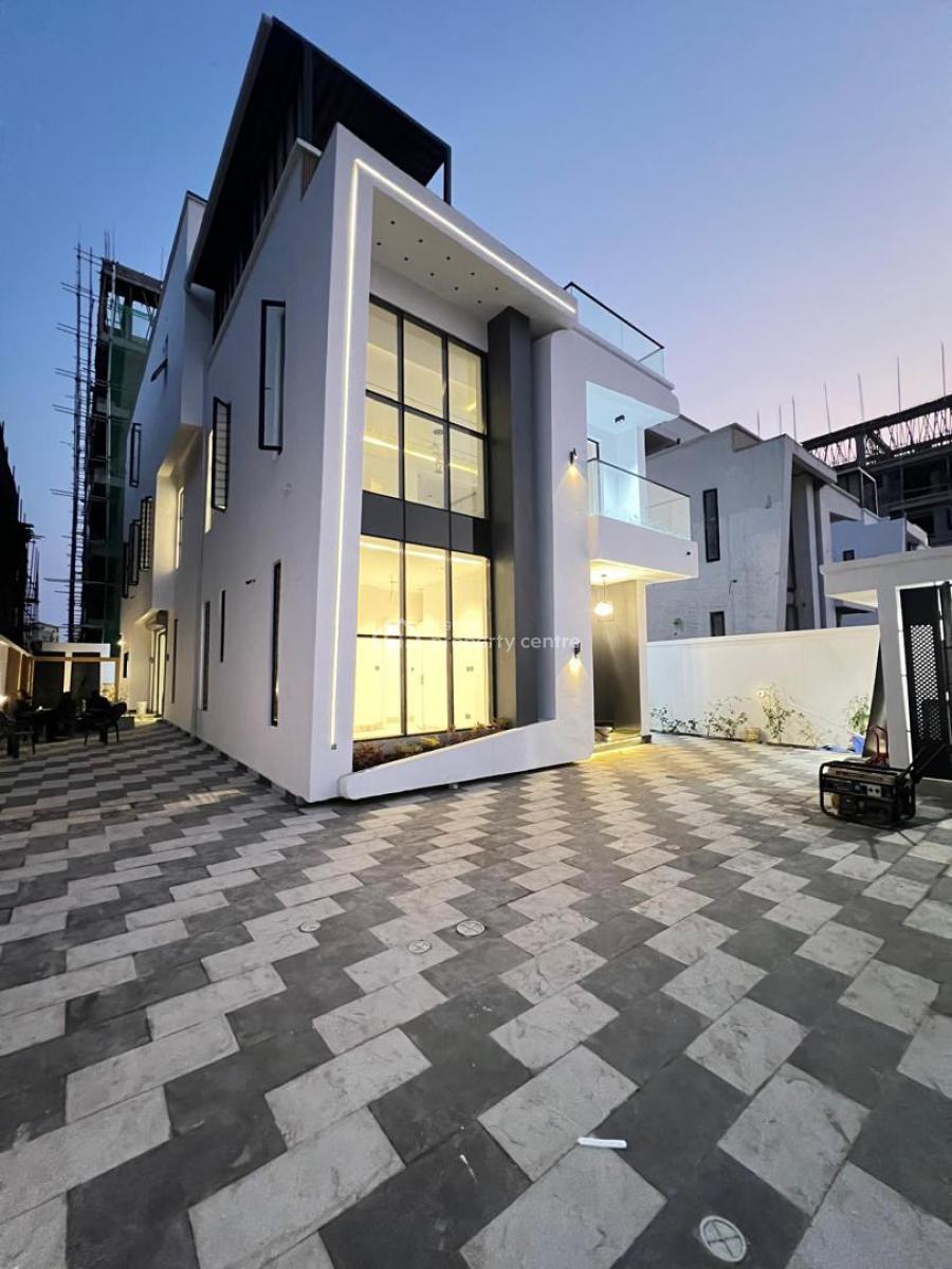 5 Bed Detached Duplex + Pool, Cinema, Rooftop Terrace, Kitchenette&bq, Lekki Phase 1, Lekki, Lagos, Detached Duplex for Sale