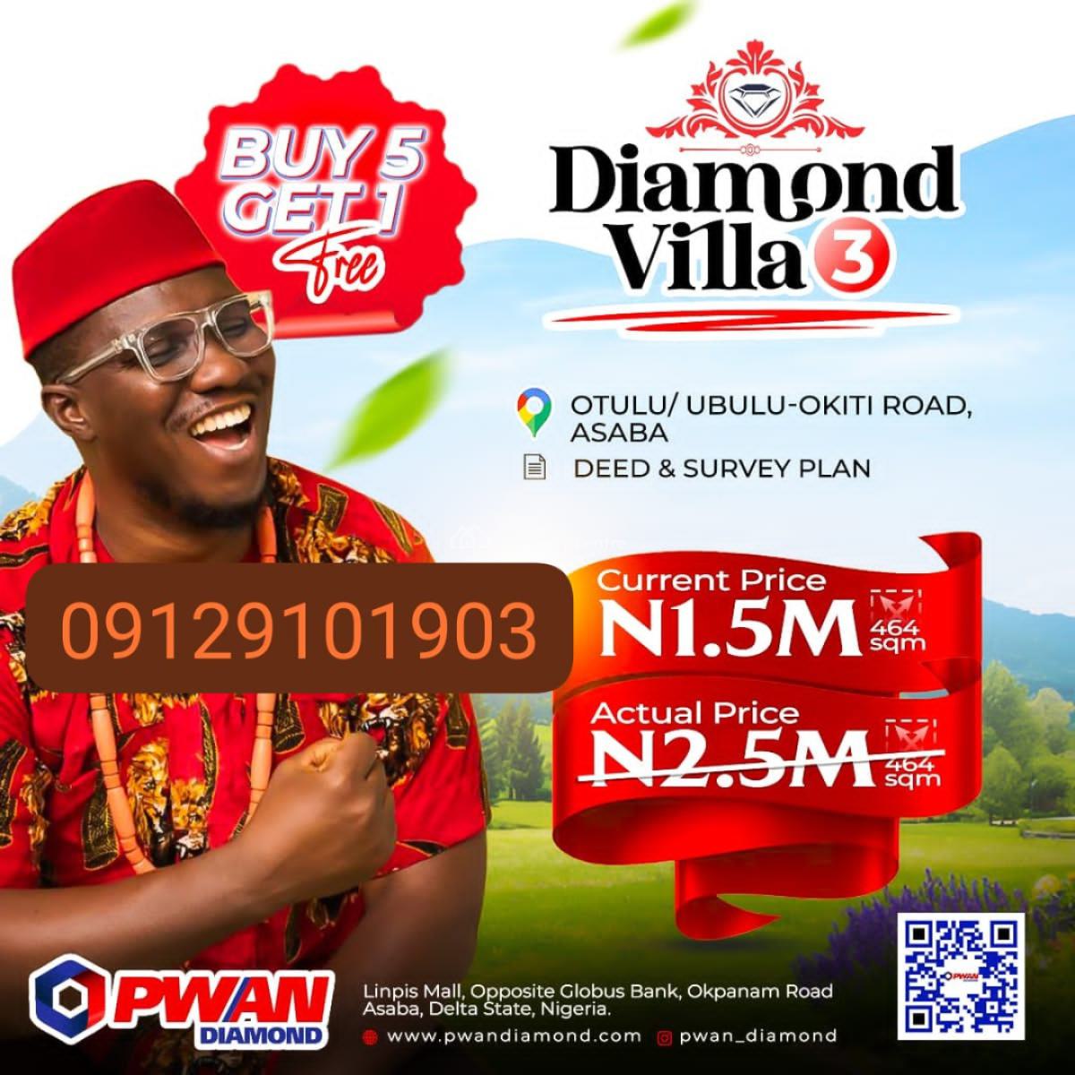 Buy 5 Plots and Get 1 Free, Otulu Ubulu Okiti Road, Aniocha South, Delta, Mixed-use Land for Sale