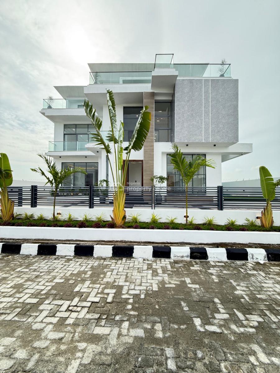 Exquisitely Built 5 Bedroom Fully Detached Duplex with Cinema, Rooftop, Osapa, Lekki, Lagos, Detached Duplex for Sale