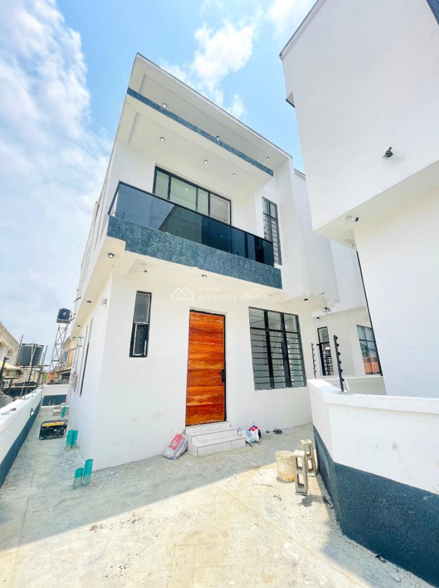 Affordable 4 Bedroom Semi Detached Duplex with Bq, Ajah, Lagos, Semi-detached Duplex for Sale