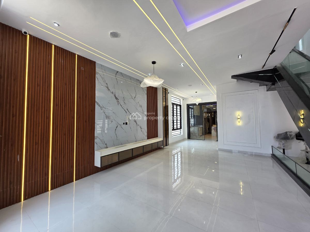 Fascinating 5 Bedroom Detached Duplex with Bq, By Chevron Tollgate, Lekki, Lagos, Detached Duplex for Sale