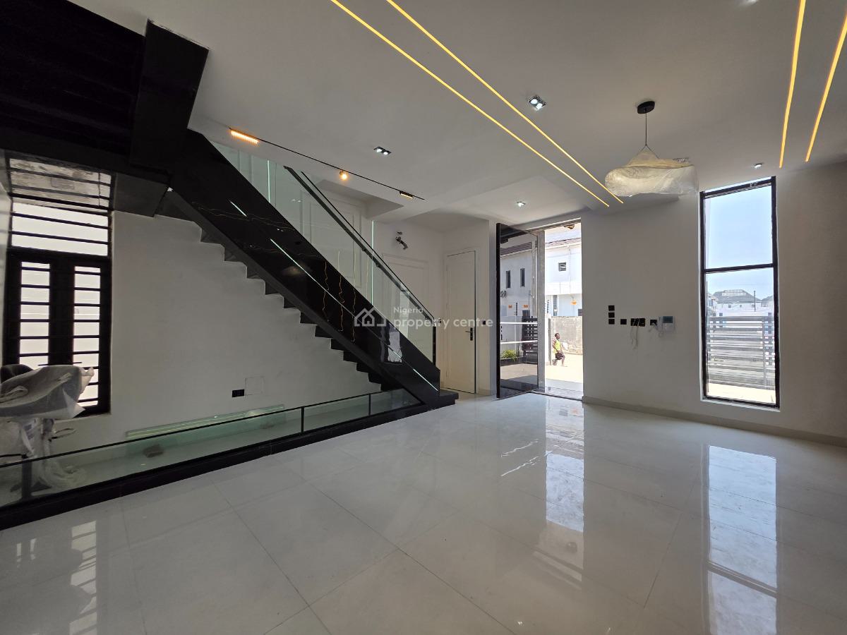 Fascinating 5 Bedroom Detached Duplex with Bq, By Chevron Tollgate, Lekki, Lagos, Detached Duplex for Sale