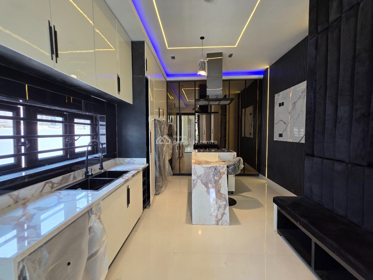 Fascinating 5 Bedroom Detached Duplex with Bq, By Chevron Tollgate, Lekki, Lagos, Detached Duplex for Sale