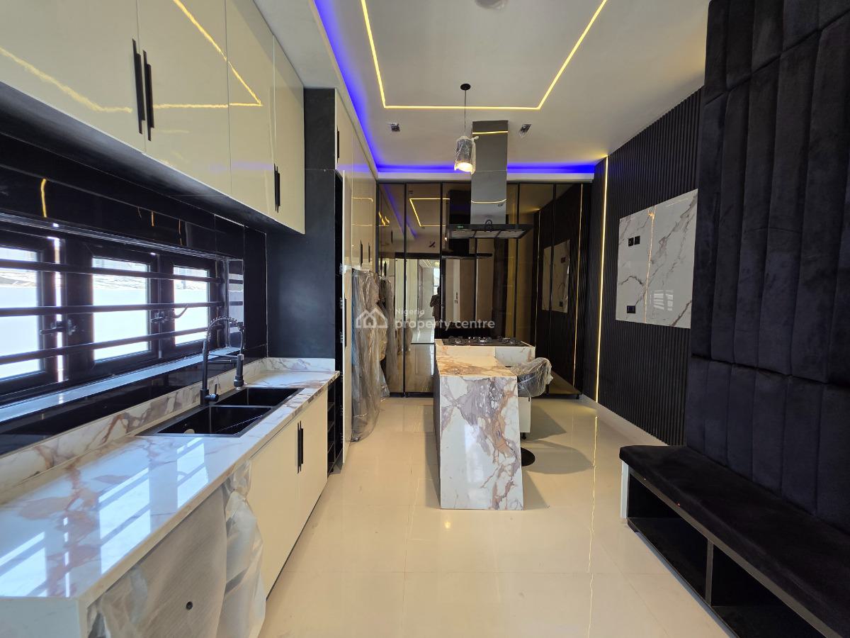 Fascinating 5 Bedroom Detached Duplex with Bq, By Chevron Tollgate, Lekki, Lagos, Detached Duplex for Sale
