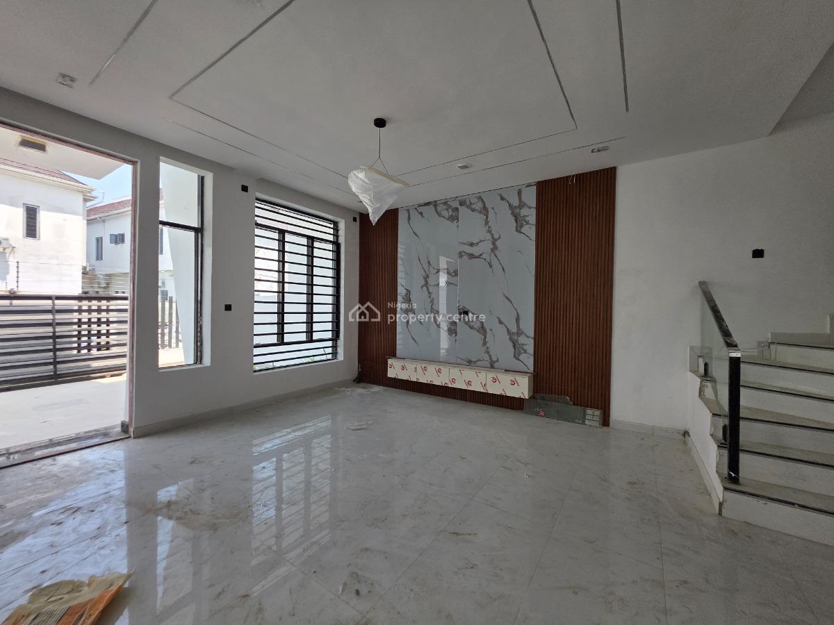 Elegant 4 Bedroom Semi-detached Duplex with Bq, Chevron Tollgate, Lekki, Lagos, Semi-detached Duplex for Sale